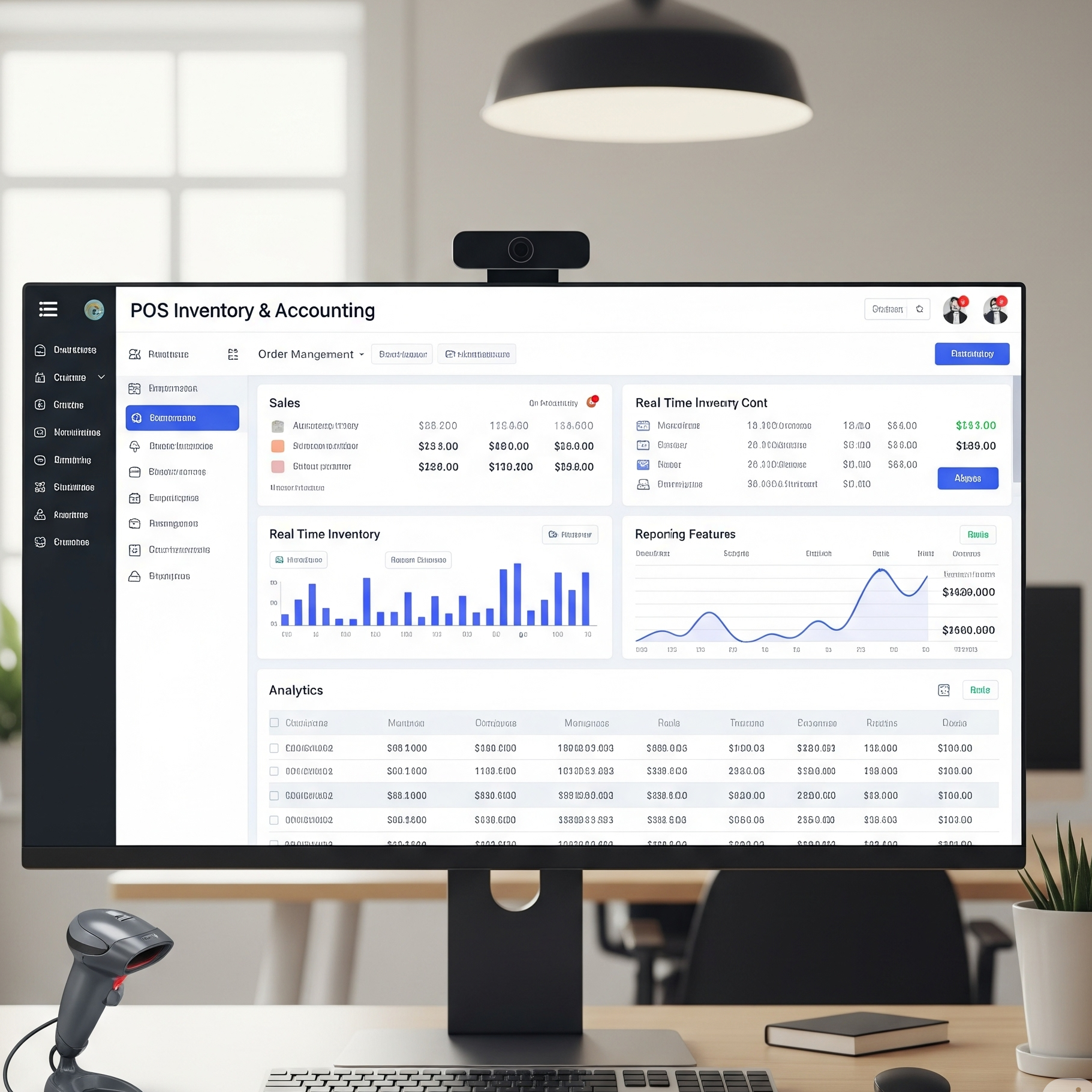 POS,Inventory,Accounting SAAS Application